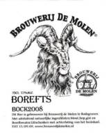 Brouwerij De Molen, Borefts Bock 2008