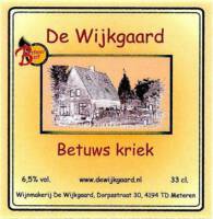Wijnmakerij De Wijkgaard, Betuws Kriek