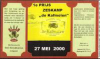 Bierbrouwerij Sint Servattumus, 1e Prijs Zeskamp De Kafmolen