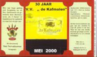 Bierbrouwerij Sint Servattumus, 30 jaar V.V. "de Kafmolen" 