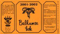 Bierbrouwerij Sint Servattumus, Balkumse Bok 2001-2002