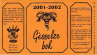 Bierbrouwerij Sint Servattumus, Gèsselse Bok 2001-2002