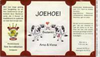 Bierbrouwerij Sint Servattumus, Joehoe! Bedankt Arno & Viona