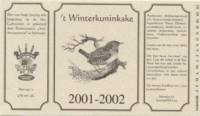 Bierbrouwerij Sint Servattumus, 't Winterkuninkske 2001-2002