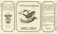 Bierbrouwerij Sint Servattumus, 't Winterkuninkske 2002-2003