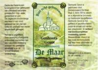 Dorpsbrouwerij De Maar, Genhoots Genot