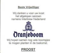 Oranjeboom Bierbrouwerij, Proost