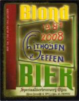 Bierbrouwerij Oijen, Blond Bier Lithoijen v. Geffen 1981-2008