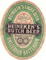 Heineken, Heineken's Lager Beer Dutch Beer