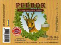 Huisbrouwerij De Peelander, Peebok