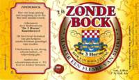 Bierbrouwerij de 3 Horne, 't is Zonde Bock