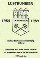 Bierbrouwerij de 3 Horne, Lustrumbier De Roerstok 1984-1989 Bierbrouwerij de 3 Horne, Lustrumbier De Roerstok 1984-1989