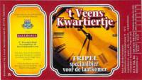 Bierbrouwerij de 3 Horne, 't Veens Kwartiertje Tripel