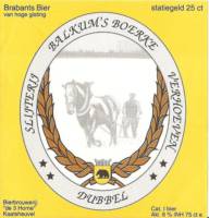 Bierbrouwerij de 3 Horne, Balkum's Boerke Dubbel