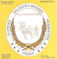 Bierbrouwerij de 3 Horne, Balkum's Boerke Triple