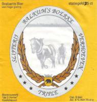 Bierbrouwerij de 3 Horne, Balkum's Boerke Triple