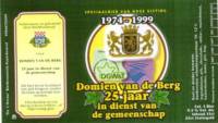 Bierbrouwerij de 3 Horne, Domien van de Berg 1974-1999