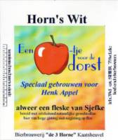 Bierbrouwerij de 3 Horne, Horn's Wit Een Appeltje voor de Dorst