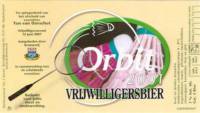 Bierbrouwerij de 3 Horne, Orbit 2001 Vrijwilligersbier