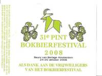 Brouwerij Klein Duimpje, 31e Pint Bokbierfestival 2008