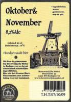 Brouwerij De Molen, Oktober & November