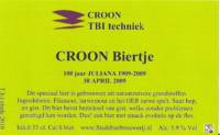 Stadsbierbrouwerij Apeldoorn, Croon Biertje