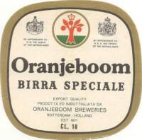 Oranjeboom Bierbrouwerij, Oranjeboom Birra Speciale