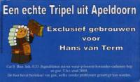 Stadsbierbrouwerij Apeldoorn, Een Echte Tripel uit Apeldoorn