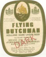 Oranjeboom Bierbrouwerij, Flying Dutchman Holland Dark Lager Beer