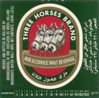 Oranjeboom Bierbrouwerij, Three Horses Brand Non Alcoholic Malt Beverage