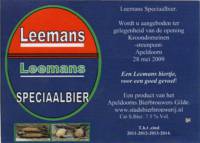 Stadsbierbrouwerij Apeldoorn, Leemans Speciaalbier