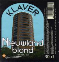 Het Klaverblad Amersfoort V.O.F, Klaver Nieuwland Blond