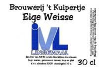 Bierbrouwerij 't Kuipertje, Eige Weisse IVL Lingewaal