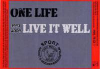 Brouwerij De Drie Ringen, One Life Live it Well