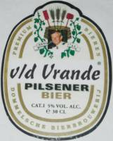 Dommelsche Bierbrouwerij, v/d Vrande Pilsener Bier