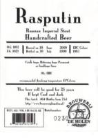 Brouwerij De Molen, Rasputin Russian Imperial Stout