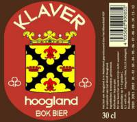 Het Klaverblad Amersfoort V.O.F, Klaver Hoogland Bokbier