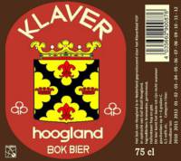 Het Klaverblad Amersfoort V.O.F, Klaver Hoogland Bokbier