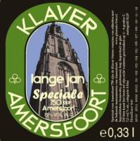 Het Klaverblad Amersfoort V.O.F, Klaver Speciale Lange Jan