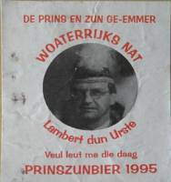 Bierbrouwerij De Kroon (Oirschot), Prinszunbier 1995