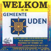 Jantje's Bieren Uden, Welkom in gemeente Uden