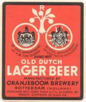 Oranjeboom Bierbrouwerij, Old Dutch Lager Beer