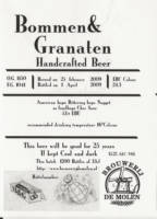 Brouwerij De Molen, Bommen & Granaten