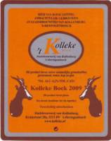 Stadsbrouwerij van Kollenburg, Kolleke Bock 2009