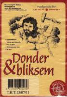 Brouwerij De Molen, Donder & Bliksem