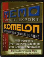Bierbrouwerij Oijen, Komelon distribution center Europe Memo