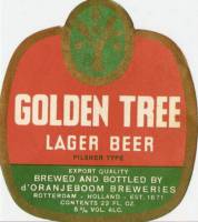 Oranjeboom Bierbrouwerij, Golden Tree Lager Beer Pilsner Type