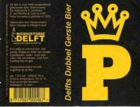 Bierhistorie Delft, Delfts Dubbel Gerste Bier P