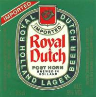 Oranjeboom Bierbrouwerij, Royal Dutch Holland Lager Beer