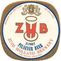 Zuidhollandse Bierbrouwerij (ZHB), Z.H.B. Export Pilsener Beer